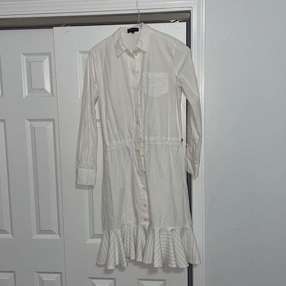 Marlowe draw string blouse dress size medium
